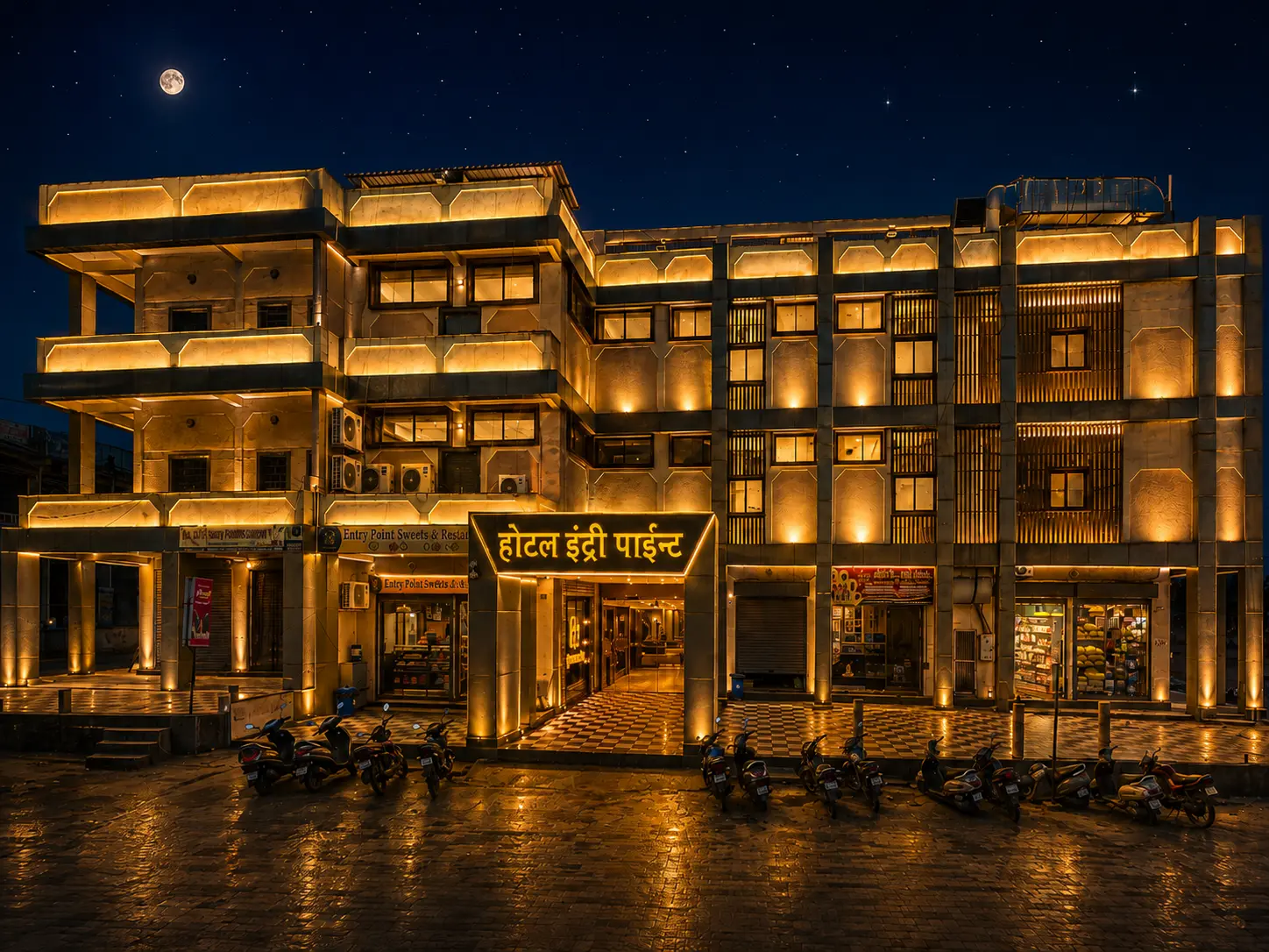 Entry Point Hotel Grand Night View
